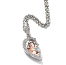 Load image into Gallery viewer, Broken Heart Custom Necklace
